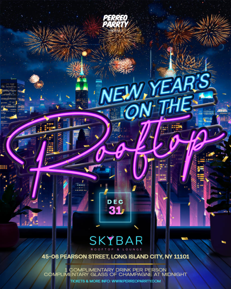 Event - New Year's Eve 2025 on the Rooftop | Manhattan Skyline Views - Queens, New York - December 31, 2024 | concert tickets