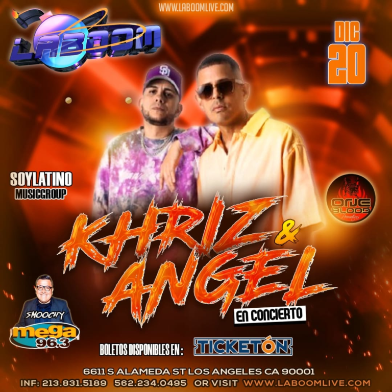 Event - KHRIZ & ANGEL en Los ANGELES CA - Los Angeles, California - December 20, 2024 | concert tickets