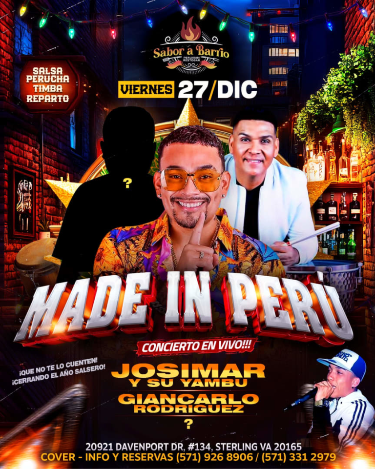 Event - MADE IN PERU: Josimar y su Yambu en VIRGINIA - Sterling, Virginia - December 27, 2024 | concert tickets