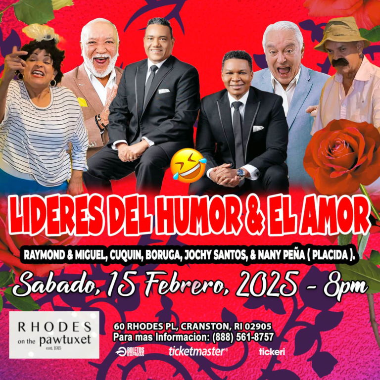Event - LOS LIDERES DEL HUMOR Y EL AMOR EN RHODE ISLAND  - Cranston, Rhode Island - February 15, 2025 | concert tickets