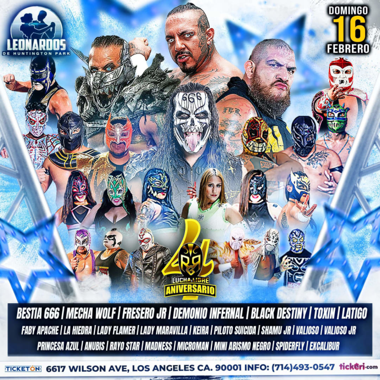 Event - LUCHA LIBRE EN VIVO ! - Los Angeles, California - February 16, 2025 | concert tickets