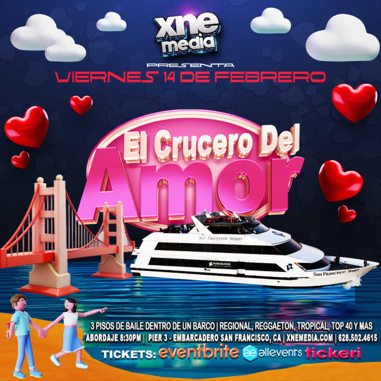 Event - EL CRUCERO DEL AMOR | San Francisco - San Francisco, California - February 14, 2025 | concert tickets