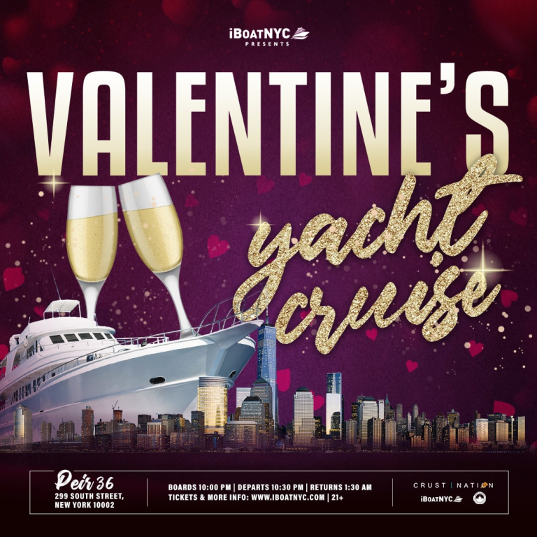 Event - VALENTINE'S DAY Boat Party Yacht Cruise NYC - New York, New York - February 15, 2025 | concert tickets