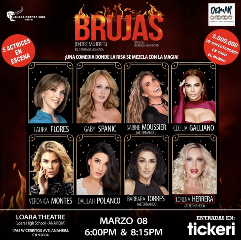 Event - BRUJAS - ANAHEIM - Función 8:15 pm - Anaheim, California - March 8, 2025 | concert tickets