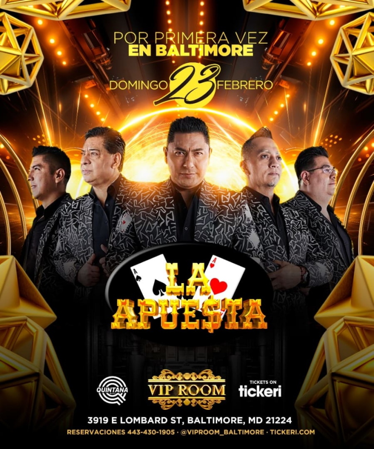 Event - LA APUESTA EN VIVO POR PRIMERA VEZ EN BALTIMORE! - Baltimore, Maryland - 23 de febrero de 2025 | concert tickets