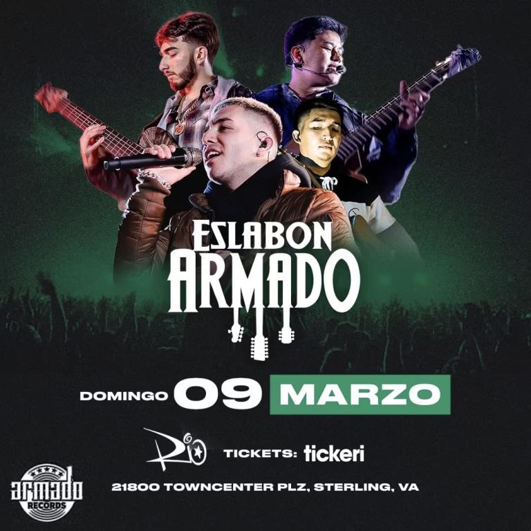 Event - ESLABÓN ARMADO EN CONCIERTO!!! - Sterling, Virginia - March 9, 2025 | concert tickets