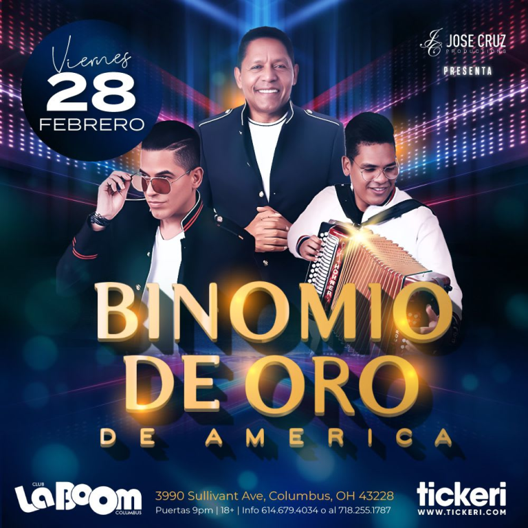 Event - BINOMIO DE ORO EN COLUMBUS - Columbus, Ohio - February 28, 2025 | concert tickets