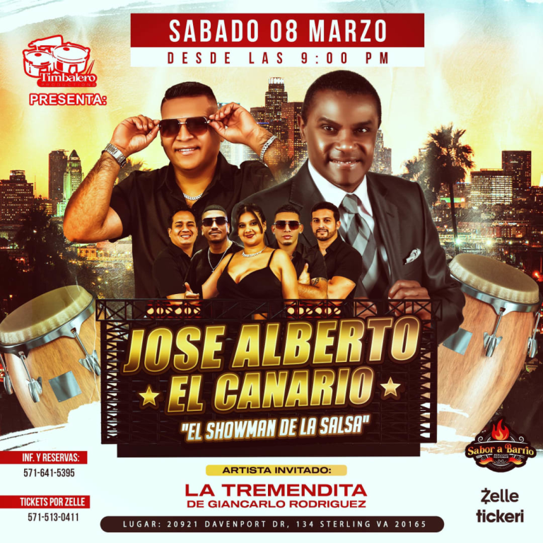 Event - JOSE ALBERTO EL CANARIO EN VIVO ! - Sterling, Virginia - March 8, 2025 | concert tickets