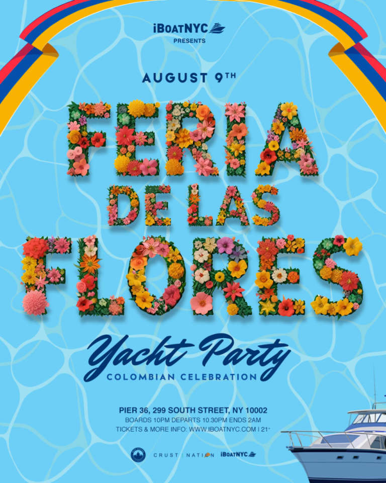 Event - FERIA DE LAS FLORES MEDELLIN - Colombian Boat Party Yacht Cruise NYC - New York, New York - 9 de agosto de 2025 | concert tickets