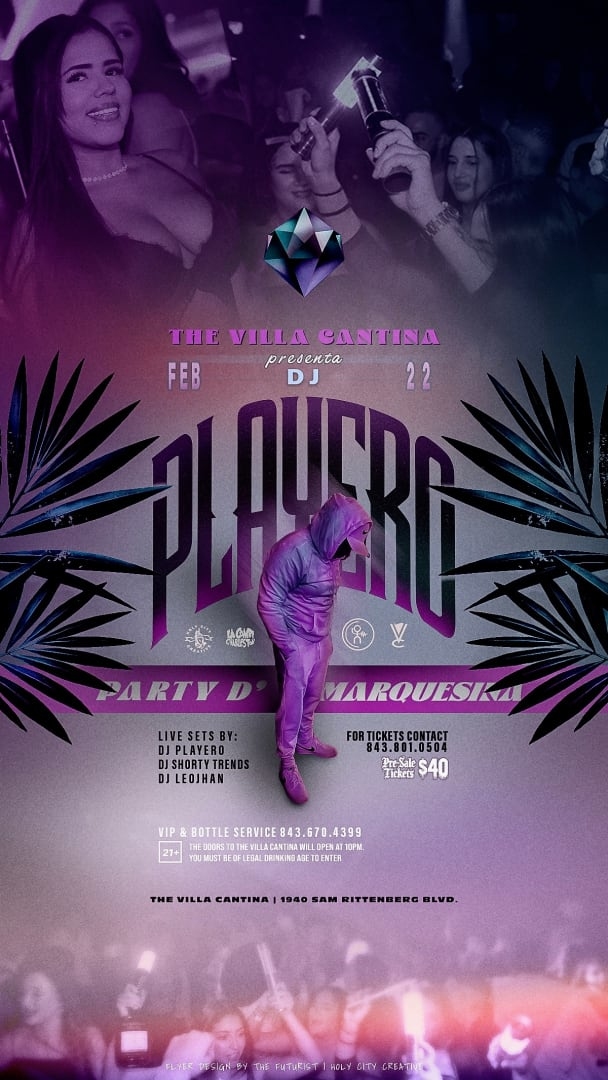 Event - DJ PLAYERO - Charleston, South Carolina - February 22, 2025 | concert tickets