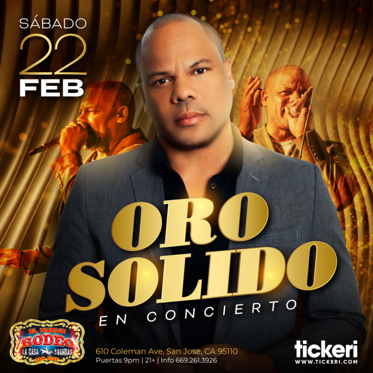 Event - ORO SOLIDO EN SAN JOSE - San Jose, California - February 22, 2025 | concert tickets