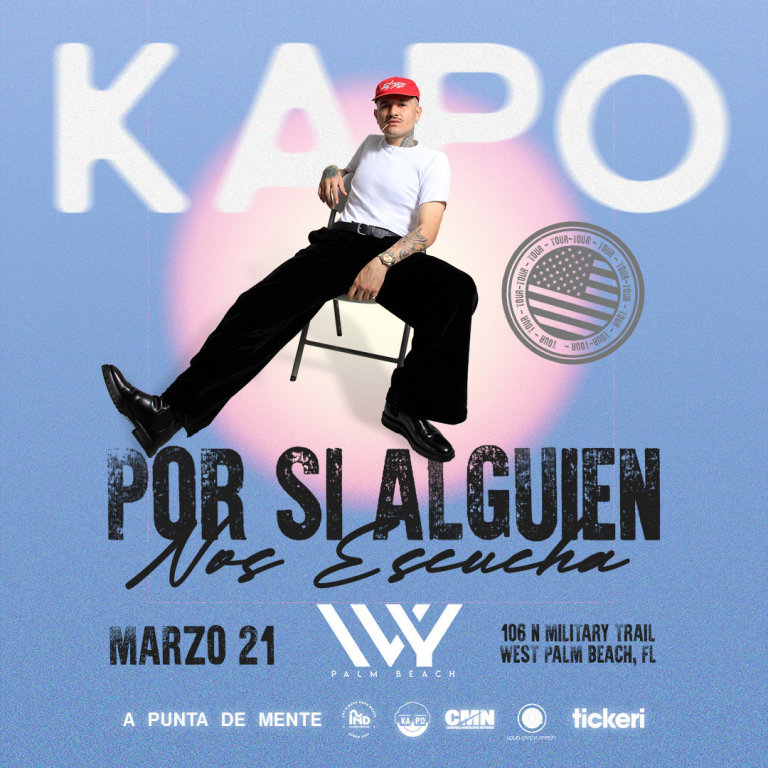 Event - KAPO EN CONCIERTO! - West Palm Beach, Florida - March 21, 2025 | concert tickets