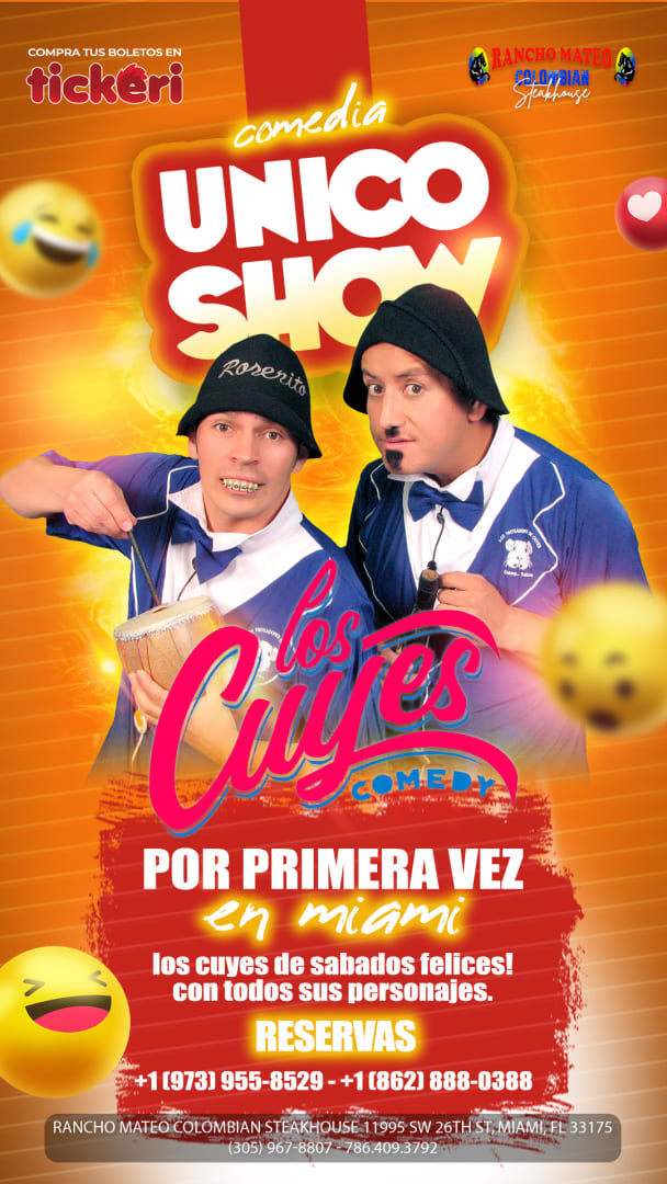 Event - LOS CUYES EN VIVO!!! - Miami, Florida - March 6, 2025 | concert tickets