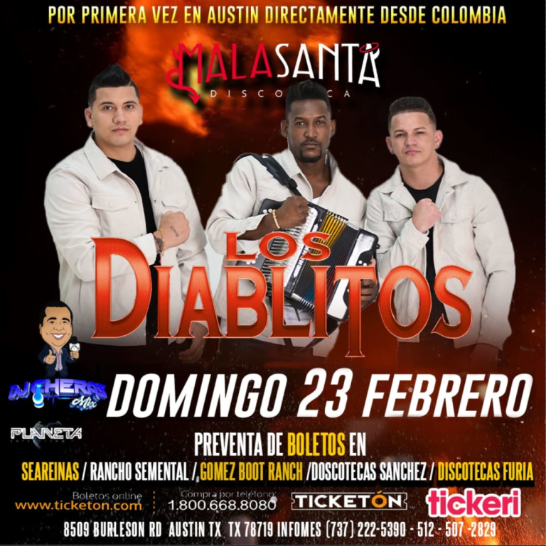 Event - LOS DIABLITOS EN CONCIERTO ! - Austin, Texas - February 23, 2025 | concert tickets