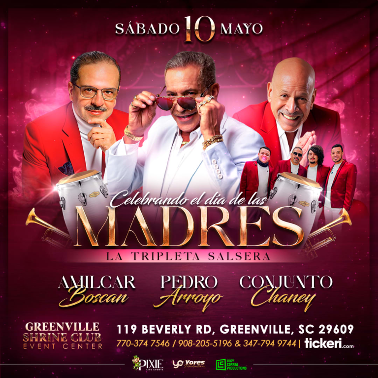 Event - TRIPLETA SALSERA CELEBRANDO EL DIA DE LAS MADRES - Greenville, South Carolina - May 10, 2025 | concert tickets