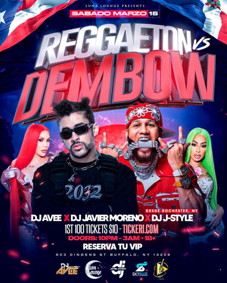 Event - REGGAETON VS DEMBOW  - Buffalo, New York - March 15, 2025 | concert tickets