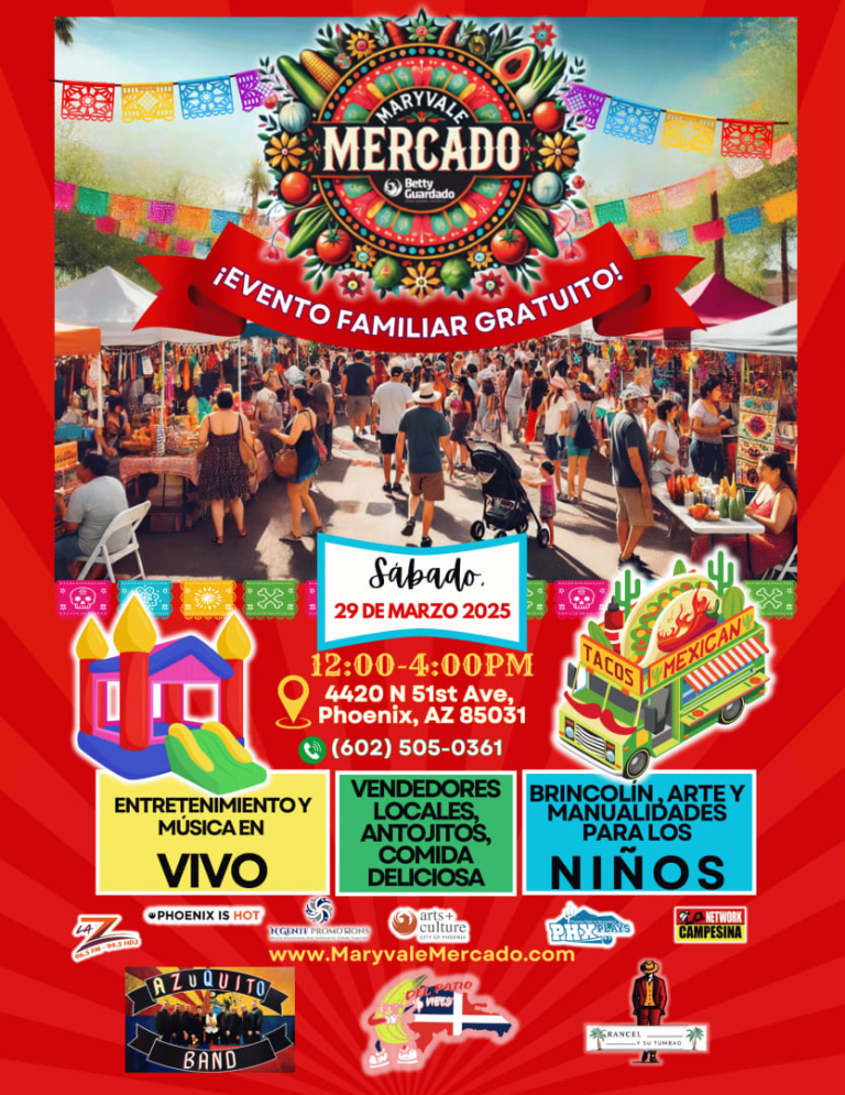 Event - Maryvale Mercado | FREE to the public - Evento Familiar GRATIS Women Month - Phoenix, Arizona - March 29, 2025 | concert tickets