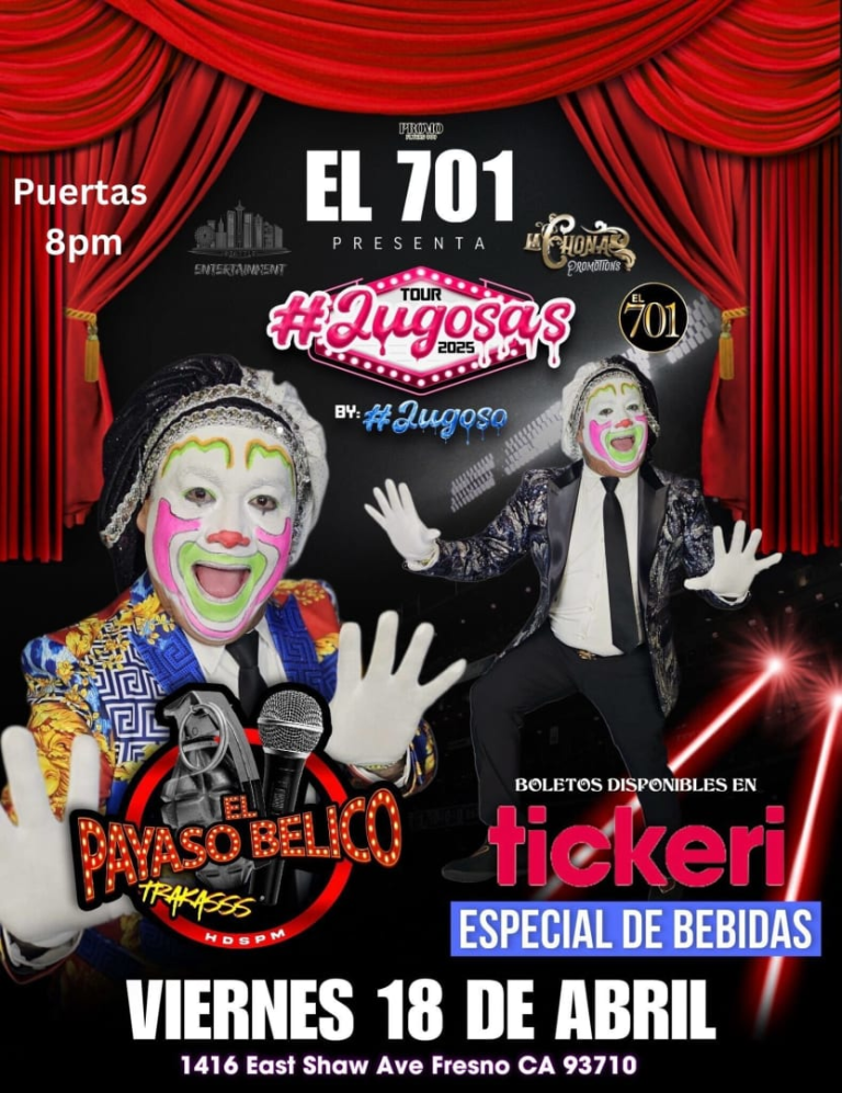Event - EL PAYASO BELICO EN VIVO!!! - Fresno, California - 18 de abril de 2025 | concert tickets
