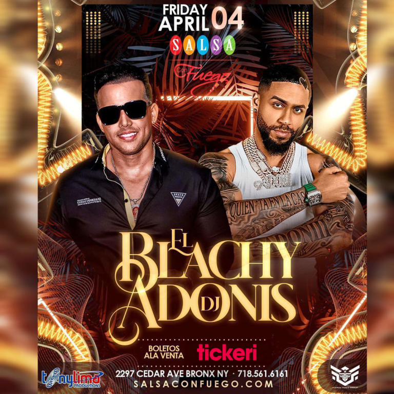 Event - EL BLACHY en VIVO ft. DJ Adonis - Bronx, New York - 4 de abril de 2025 | concert tickets