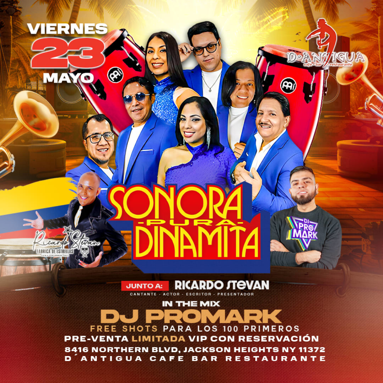 Event - Inicio de Verano 2025 con La Sonora Pura Dinamita - jackson heights, New York - May 23, 2025 | concert tickets