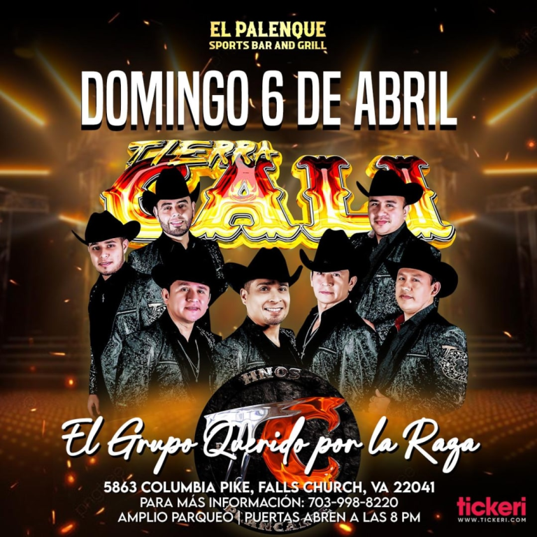 Event - TIERRA CALI EN CONCIERTO !! - Falls Church, Virginia - April 6, 2025 | concert tickets