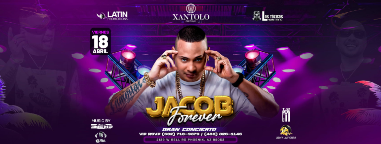 Event - JACOB FOREVER GRAN CONCIERTO - Phoenix, Arizona - April 18, 2025 | concert tickets