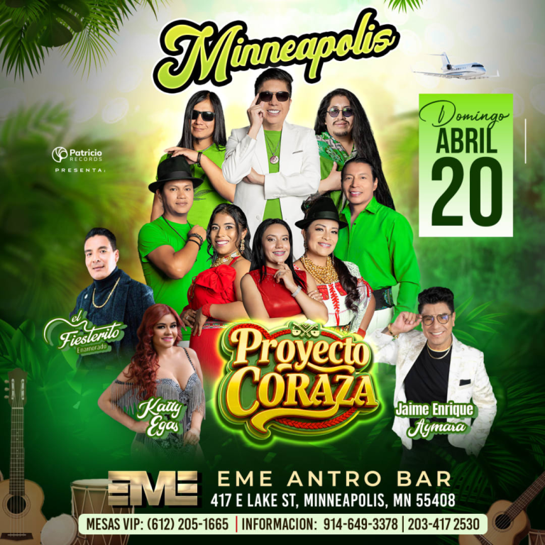 Event - PROYECTO CORAZA TOUR USA 2025 - MINNEAPOLIS - Minneapolis, Minnesota - April 20, 2025 | concert tickets