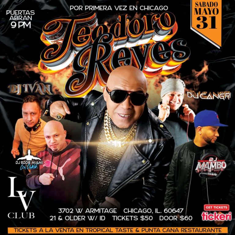 Event - TEODORO EN CONCIERTO  - Chicago, Illinois - May 31, 2025 | concert tickets