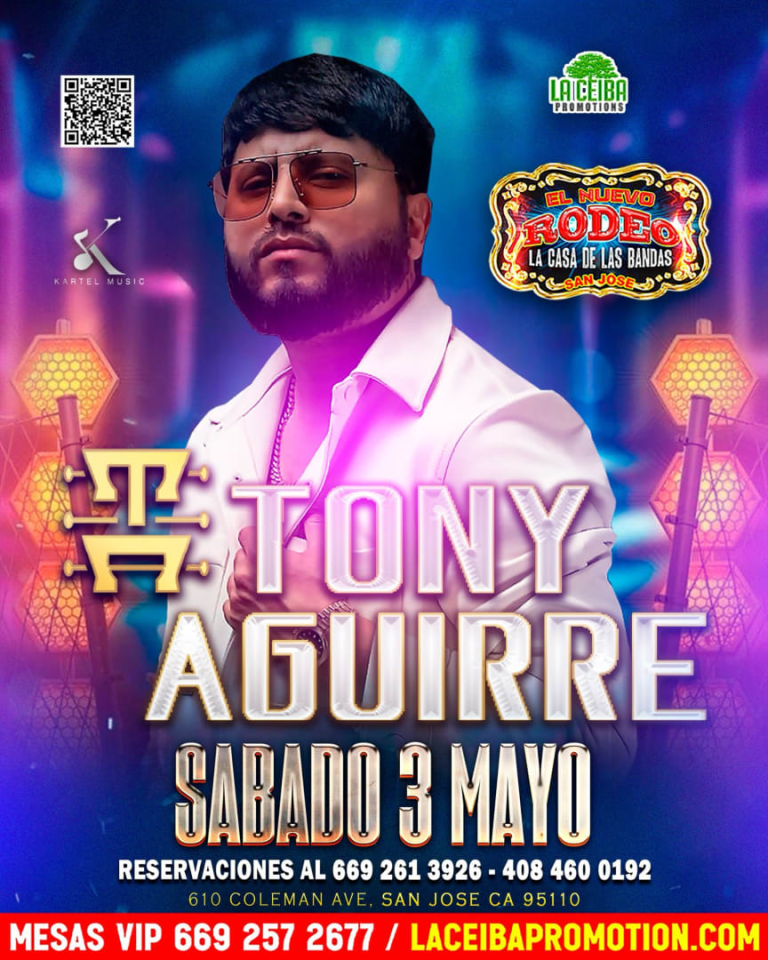 Event - Tony Aguirre en El Nuevo Rodeo – San José, CA - San Jose, California - May 3, 2025 | concert tickets