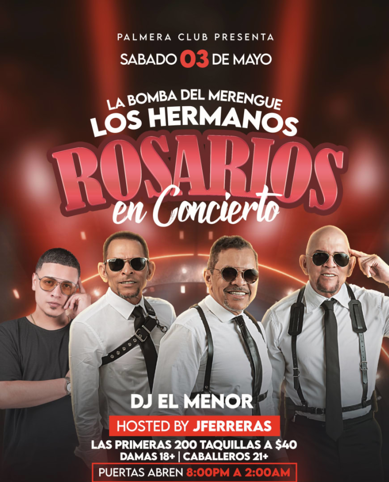 Event - LOS HERMANOS ROSARIO EN VIVO | PALMERA CLUB | PROVIDENCE, RI- Nueva Fecha - Providence, Rhode Island - May 3, 2025 | concert tickets