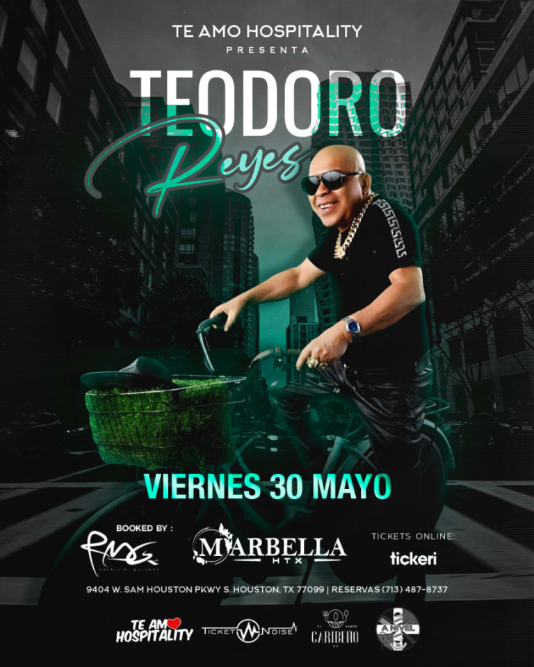 Event - Teodoro Reyes - Houston, Texas - May 30, 2025 | concert tickets