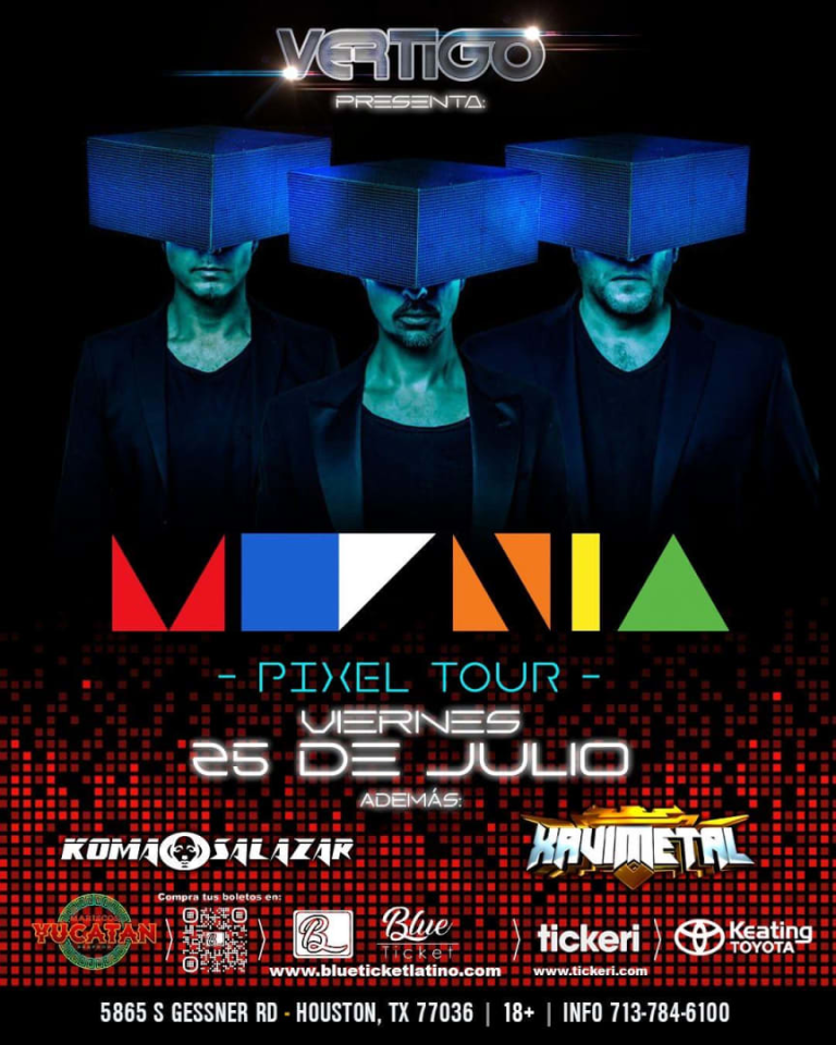 Event - Moenia Pixel Tour!!! - Houston, Texas - July 25, 2025 | concert tickets