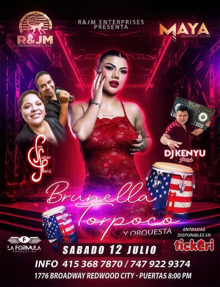 Event - Brunella Torpoco en Concierto! Redwood City, CA - Redwood City, California - July 12, 2025 | concert tickets