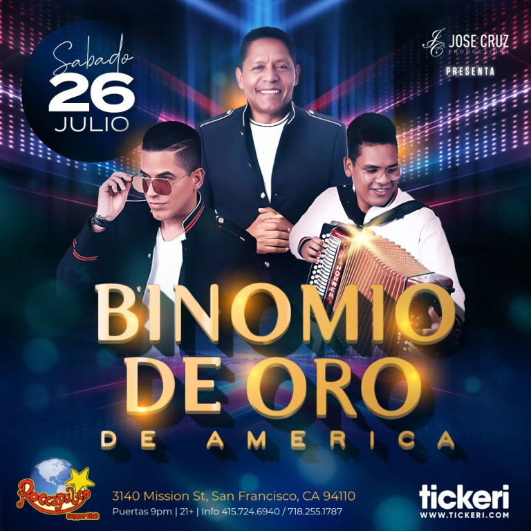 Event - BINOMIO DE ORO EN VIVO EN SAN FRANCISCO - San Francisco, California - July 26, 2024 | concert tickets