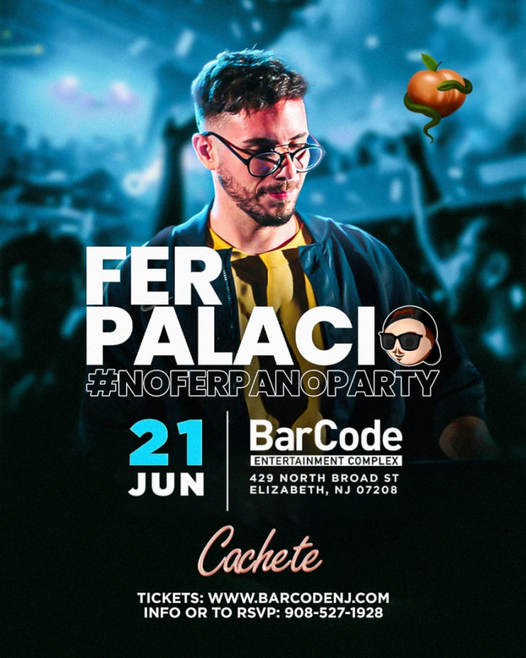 Event - FER PALACIO CANCELED - Elizabeth, New Jersey - June 21, 2025 | concert tickets