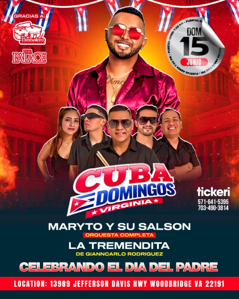 Event - MARYTO Y SU SALSON EN VIRGINIA !!!  - Woodbridge, Virginia - June 15, 2025 | concert tickets