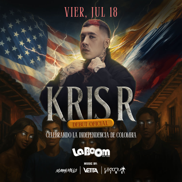 Event - Kris R Debut Oficial Celebrando La Independencia de Colombia - Woodside, New York - July 18, 2025 | concert tickets