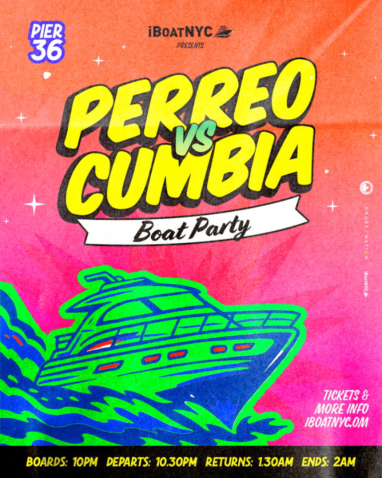 Event - Perreo vs Cumbia on the Hudson - Latin Boat Party Cruise NYC - New York, New York - July 11, 2025 | concert tickets