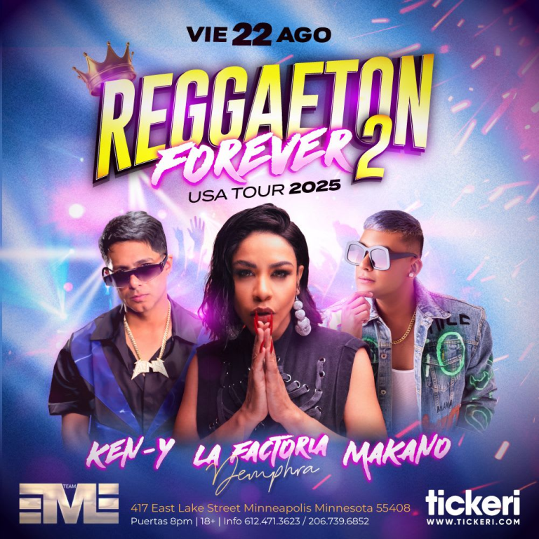 Event - KEN-Y , LA FACTORIA Y MAKANO EN VIVO EN MINNEAPOLIS - Minneapolis, Minnesota - August 22, 2025 | concert tickets
