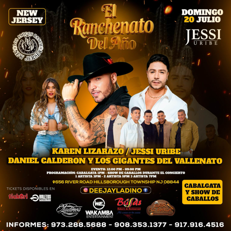 Event - RANCHENATO INDEPENDENCIA DE COLOMBIA - Hillsborough Township, New Jersey - July 20, 2025 | concert tickets