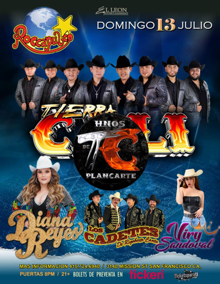 Event - ¡Hnos Plancarte de Tierra Cali en Vivo en Roccapulco San Francisco! - San Francisco, California - July 13, 2025 | concert tickets