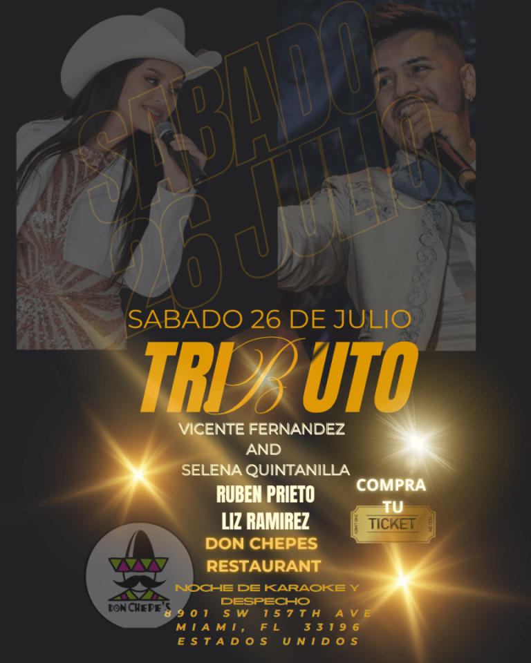Event - Tributo Vicente Fernández Selena Quintanilla  - Miami, Florida - July 26, 2025 | concert tickets