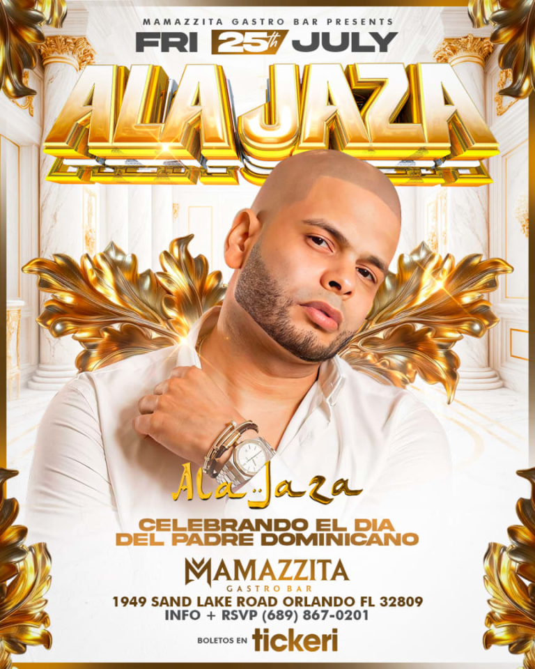 Event - ALA JAZA EN VIVO - Orlando, Florida - July 25, 2025 | concert tickets