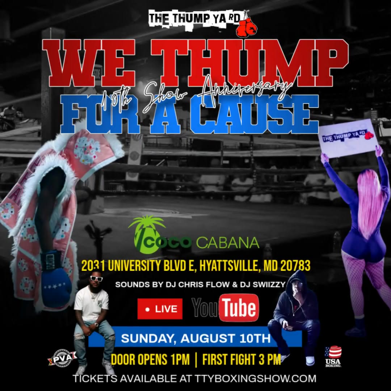 Event - We Thump For a Cause - 10th Show Anniversary - Adelphi, Maryland - August 10, 2025 | concert tickets