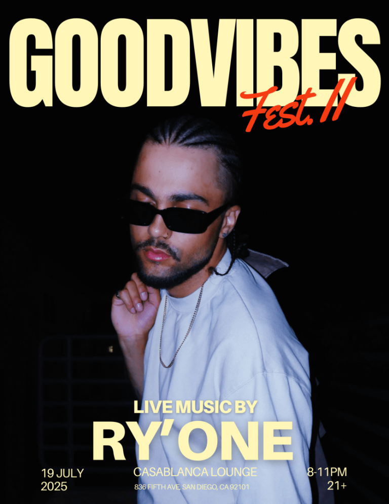 Event - Ry’one @ GOOD VIBES FEST 2 - San Diego, California - July 19, 2025 | concert tickets