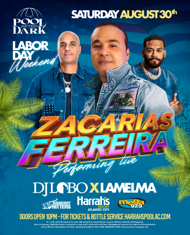 Event - Zacarias Ferreira LIVE August 30th at The Pool After Dark - Atlantic City, New Jersey - August 30, 2025 | concert tickets