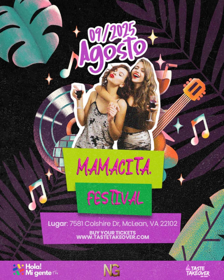 Event - MAMACITA FESTIVAL - Tysons, Virginia - August 9, 2025 | concert tickets
