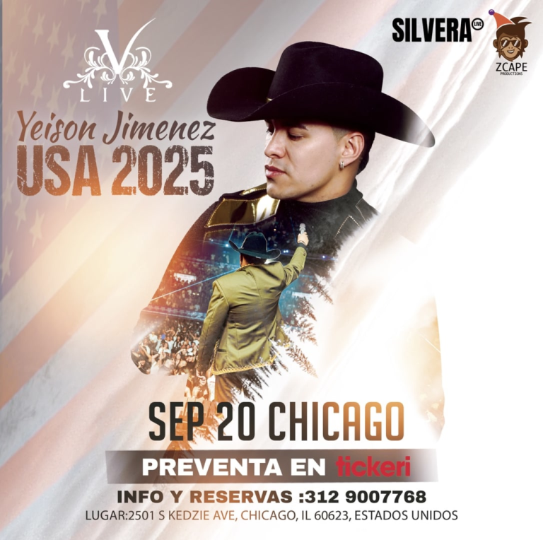 Event - Yeison Jiménez en vivo en Chicago! - Chicago, Illinois - September 20, 2025 | concert tickets