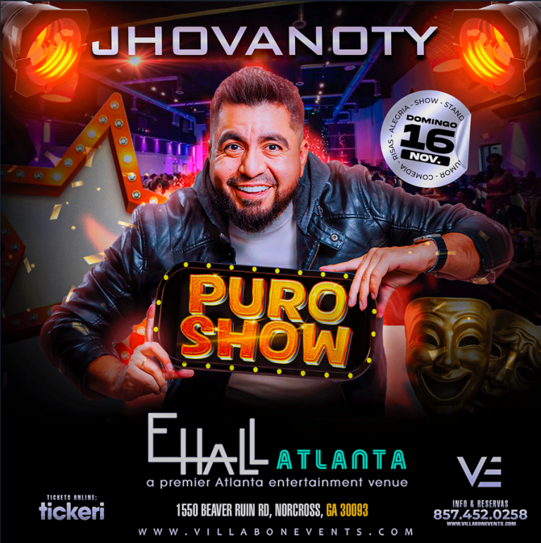 Event - Jhovanoty Puro Show en Norcross! - Norcross, Georgia - November 16, 2025 | concert tickets