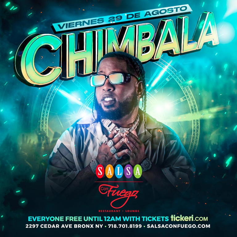 Event - CHIMBALA EN VIVO AT SALSA CON FUEGO AUGUST 29TH - SELLING FAST - Bronx, New York - August 29, 2025 | concert tickets
